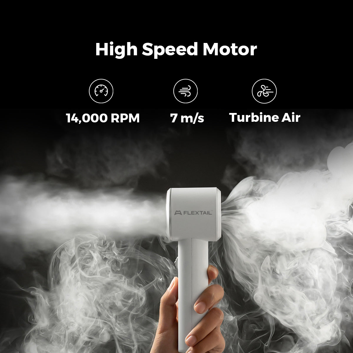 MAX HANDHELD FAN PRO-Semiconductor Cooling Technology