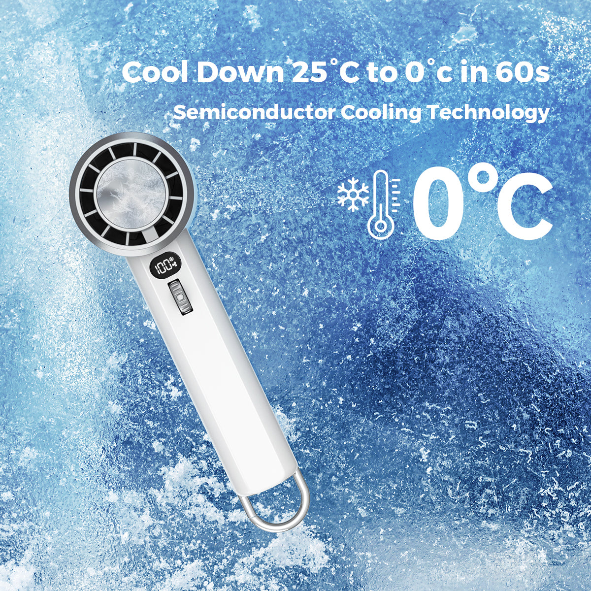 MAX HANDHELD FAN PRO-Semiconductor Cooling Technology