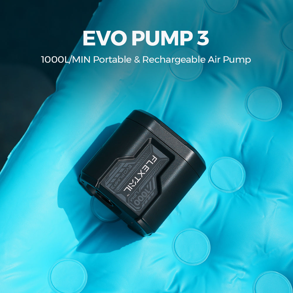 EVO PUMP 3 - 1000L/MIN Przenośna i ładowalna pompa powietrza (przedsprzedaż)