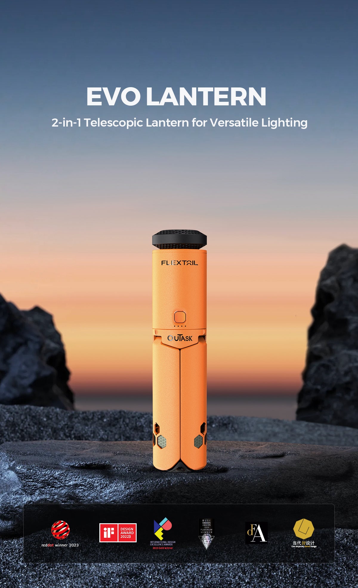 FLEXTAIL Retro Outdoor Camping Lamp Portable Villa Lantern Rechargeable  Vintage Photo Props Outdoor Camping Lights - AliExpress