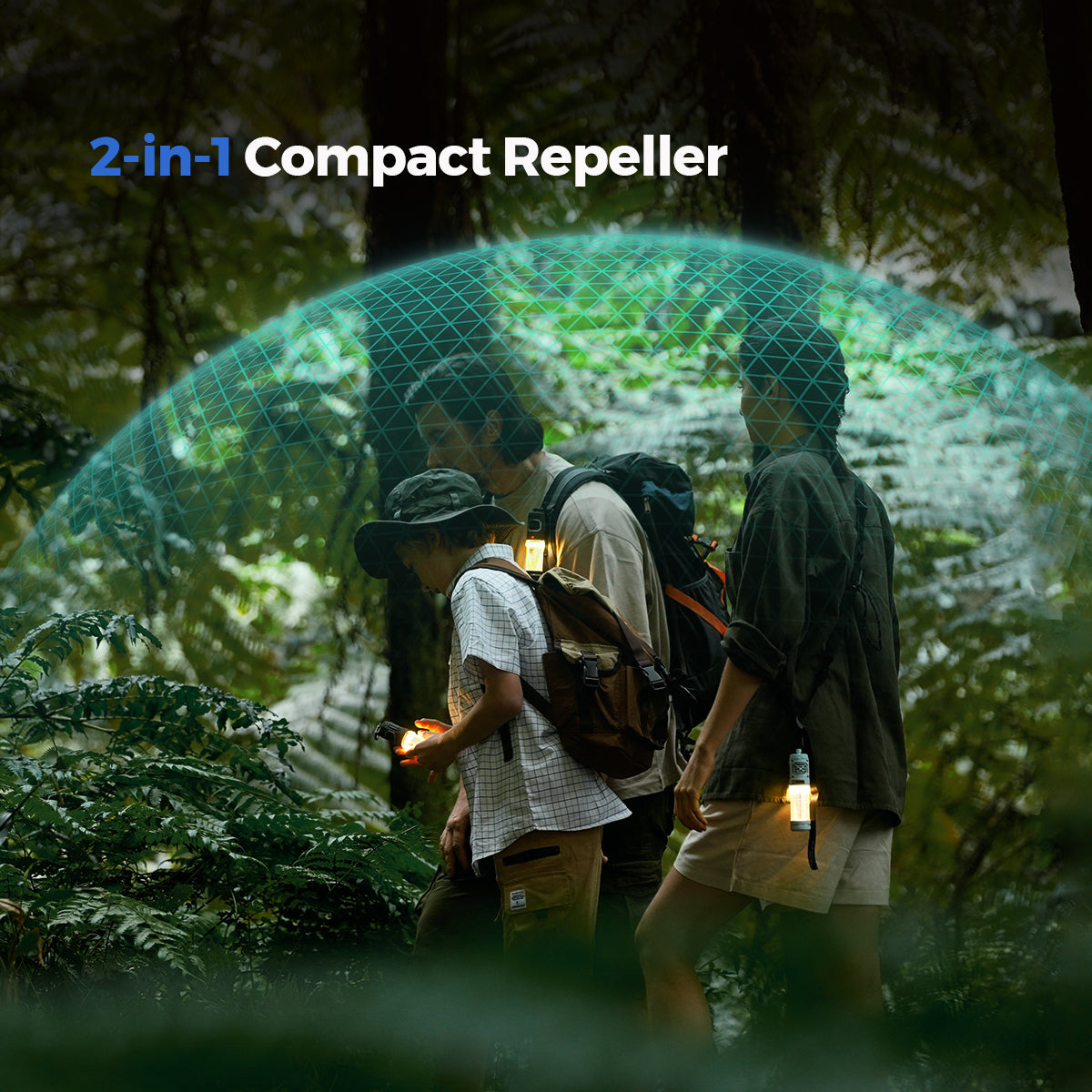 TINY REPELLER S - 2-in-1 Portable Mosquito Repellent