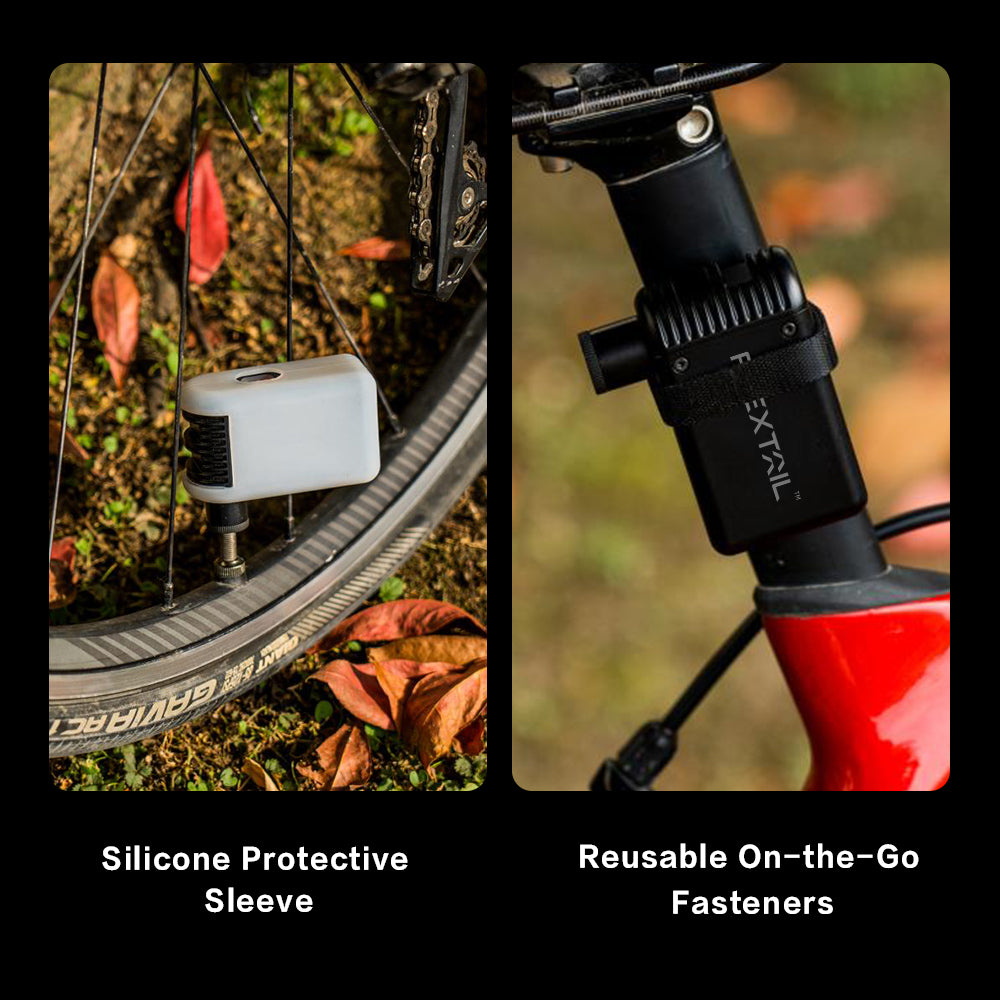 Tiny Bike Pump Portable Ultra fast FLEXTAIL