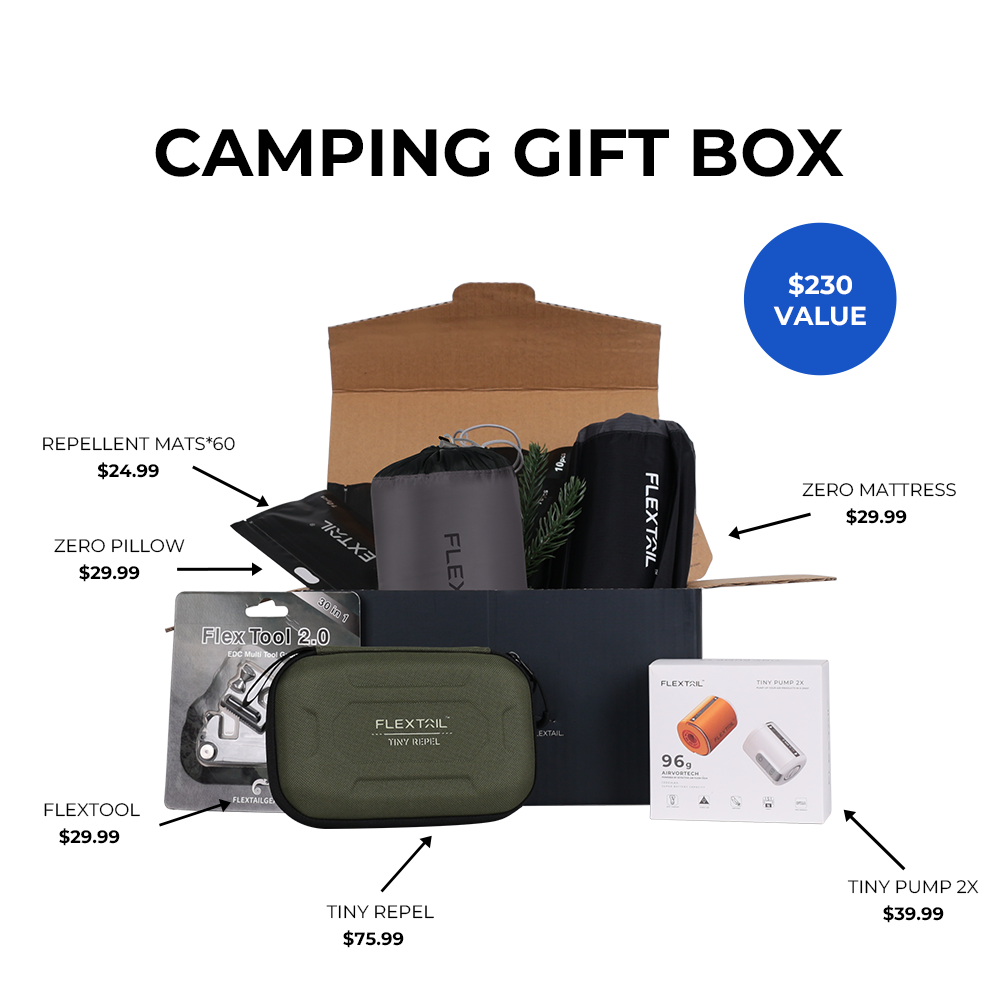 CAJA DE REGALO PARA CAMPING