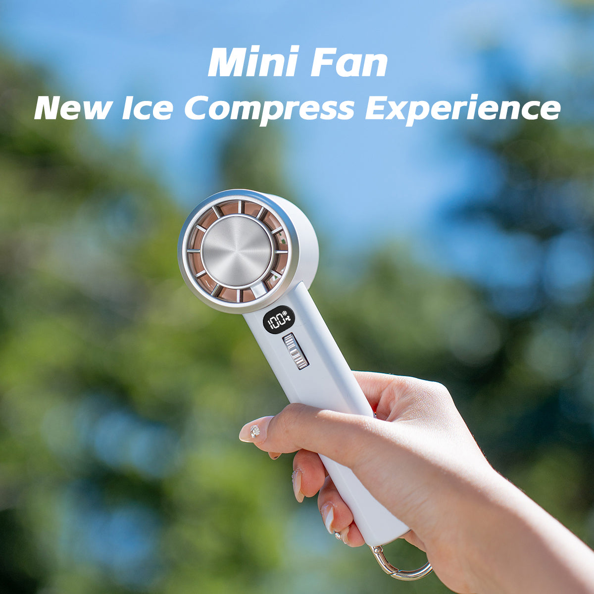 MAX HANDHELD FAN PRO-Semiconductor Cooling Technology