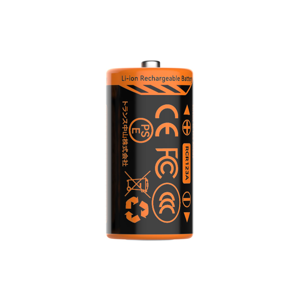 ZERO BATTERY 650CHT - High Performance RCR123A Li-ion Battery