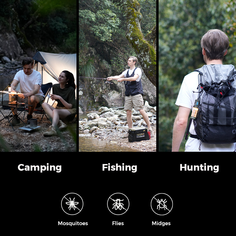 Tiny Repel Mosquito Repellent with Camping Lantern